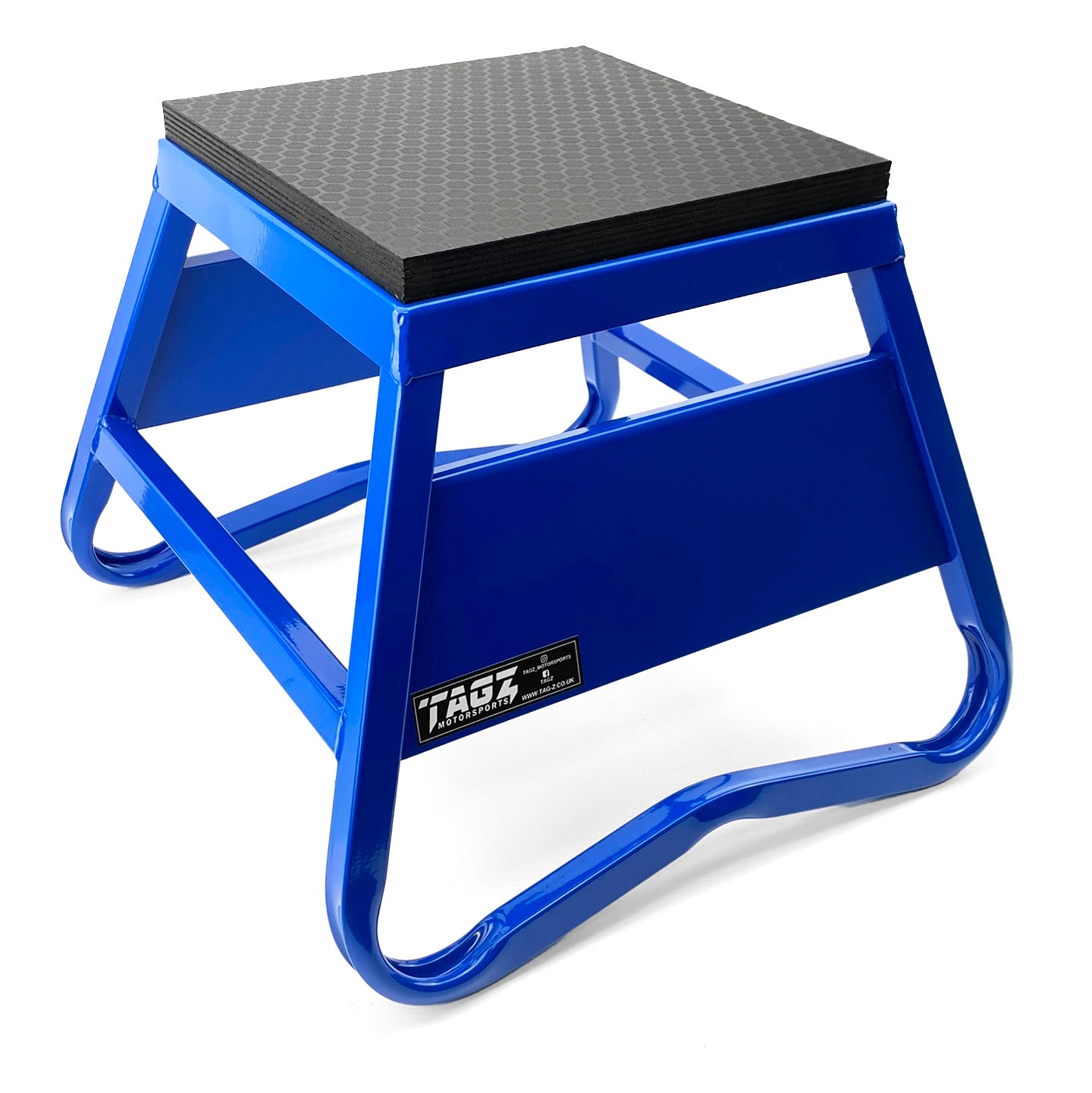 Heavy Duty Small MX Motorcycle Steel Box Stand 300mm