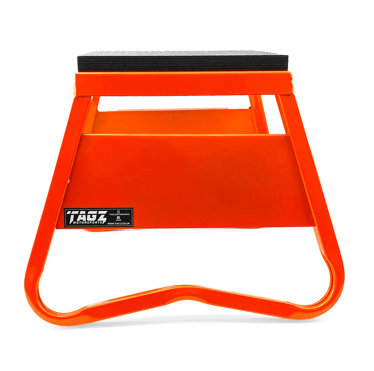 Heavy Duty Small MX Motorcycle Steel Box Stand 300mm