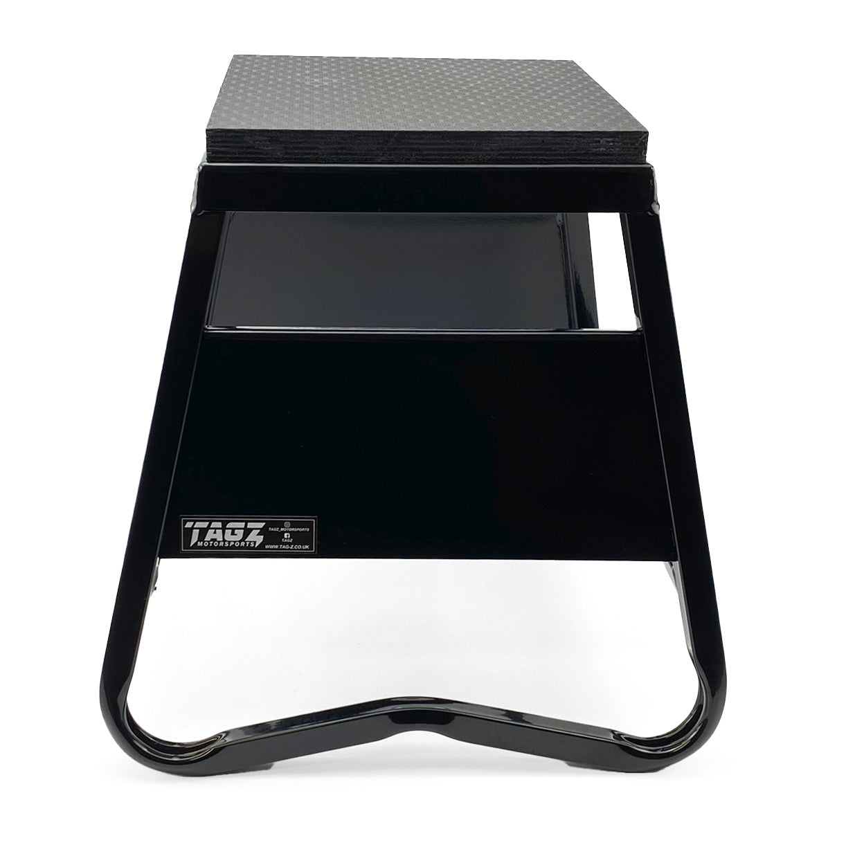 Heavy Duty Medium MX Motorcycle Steel Box Stand 380mm