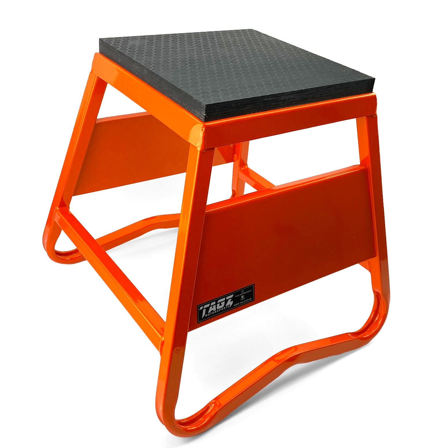 Heavy Duty Medium MX Motorcycle Steel Box Stand 380mm
