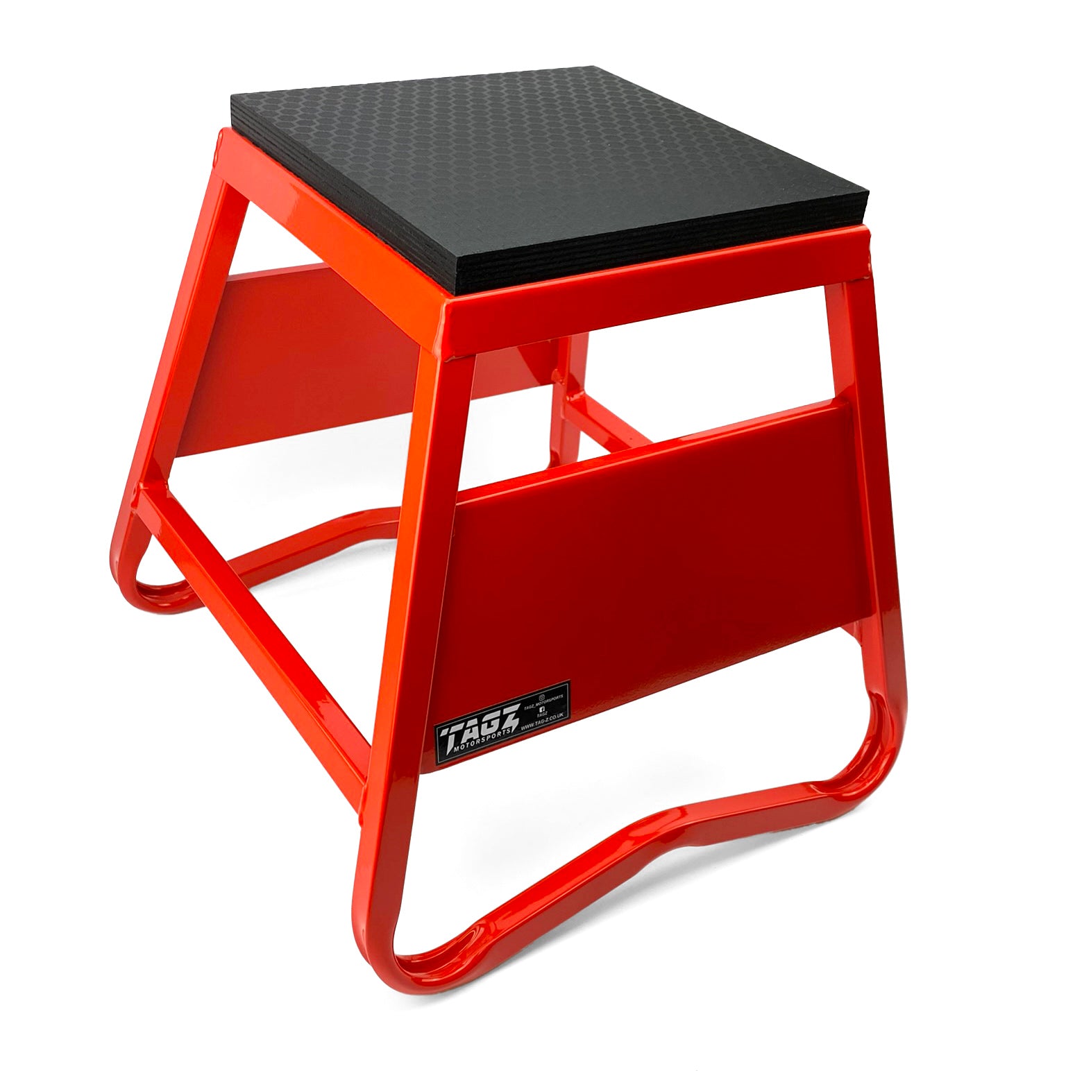 Heavy Duty Medium MX Motorcycle Steel Box Stand 380mm