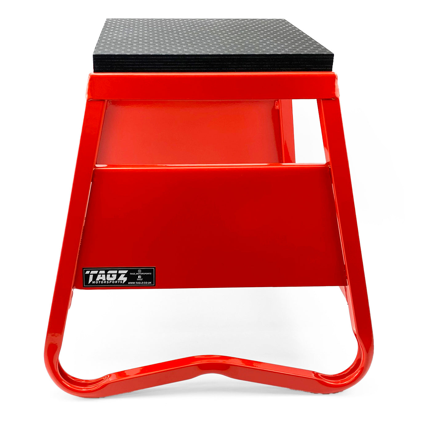 Heavy Duty Medium MX Motorcycle Steel Box Stand 380mm