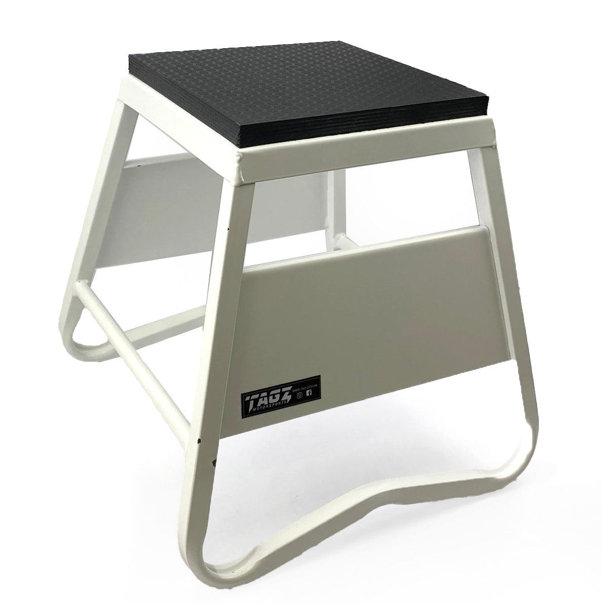 Heavy Duty Medium MX Motorcycle Steel Box Stand 380mm