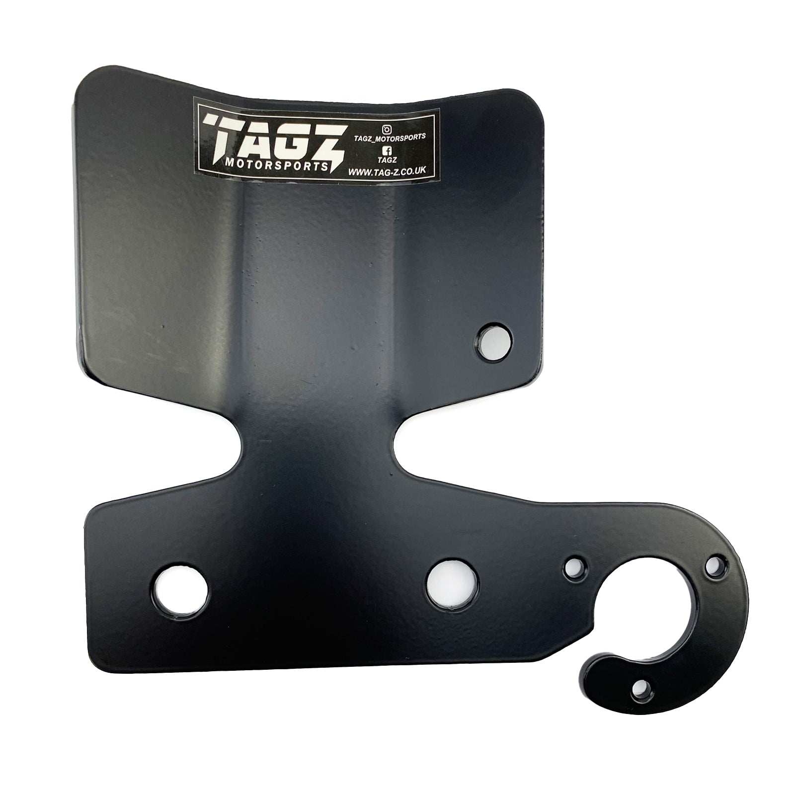 Heavy Duty Tow Bar Bumper Protector - 5mm Plate with Single Socket Holder