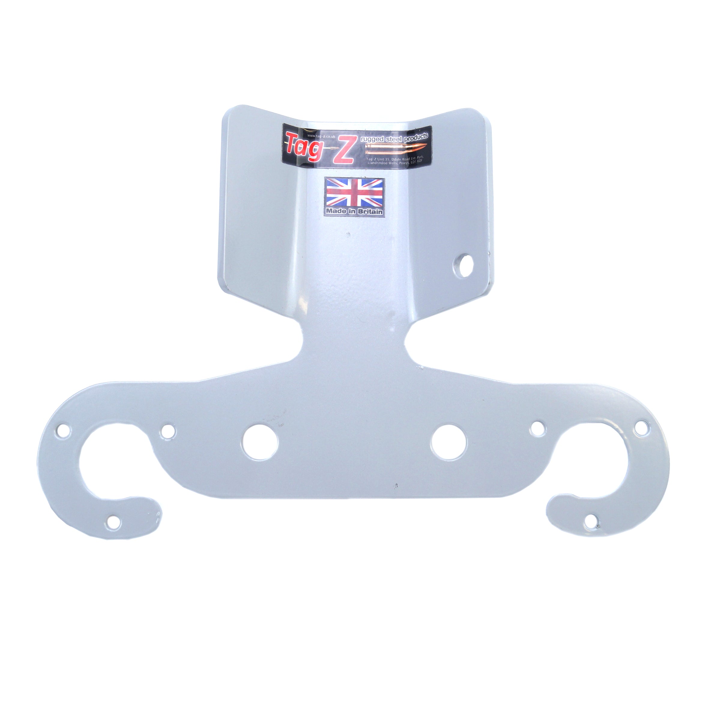 Heavy Duty Tow Bar Bumper Protector - 5mm Plate with Twin Socket Holder