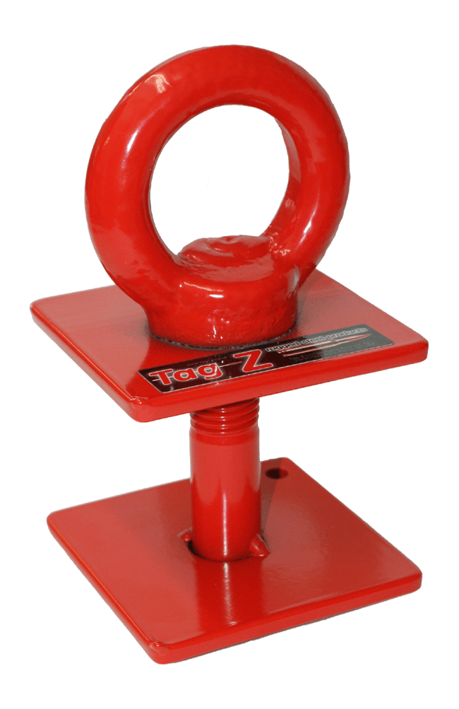 Heavy Duty Concrete Mounted Plate Security Ground Anchor