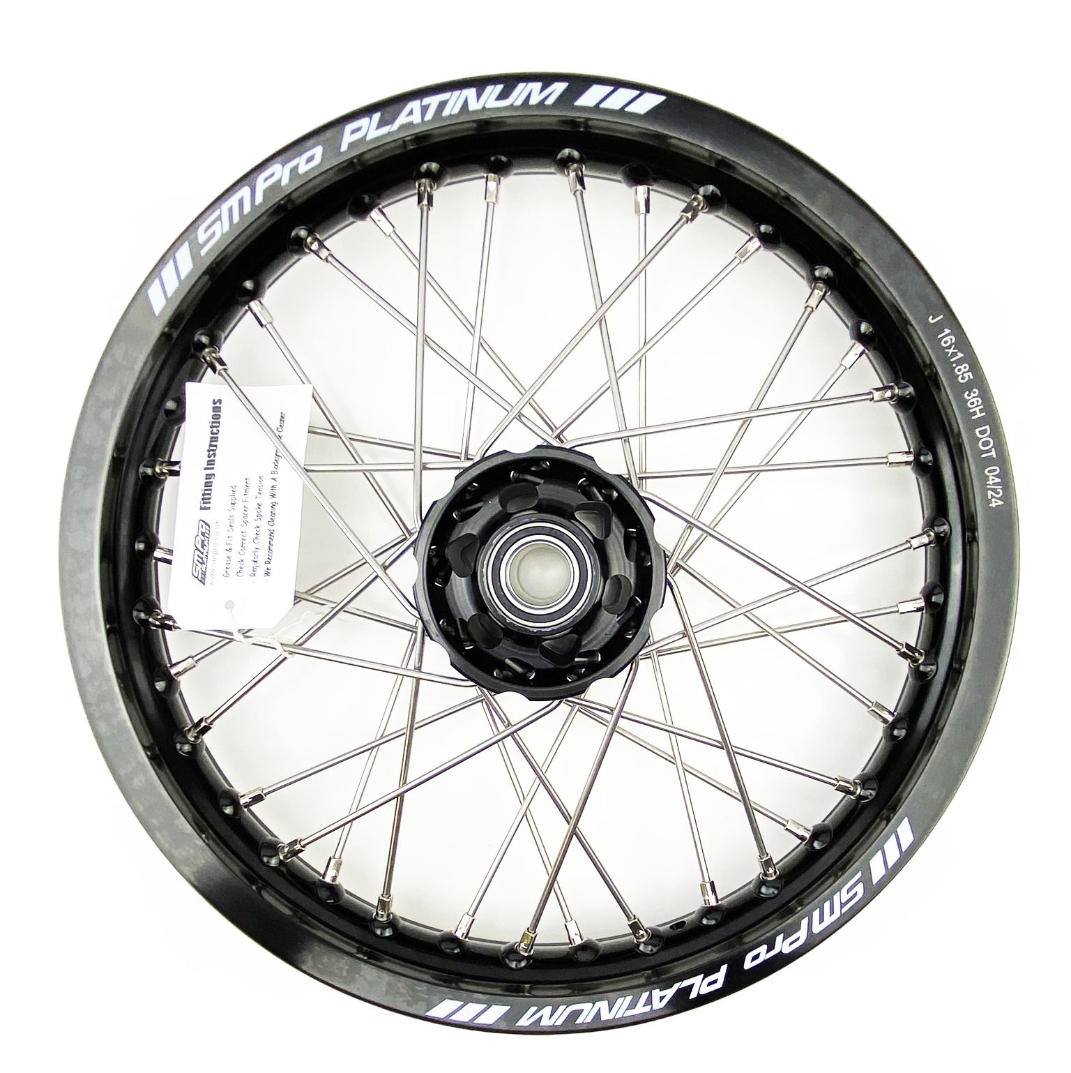 16" Tag-Z SM Pro Sidecar Wheel (16 x 1.85, 36-Spoke)