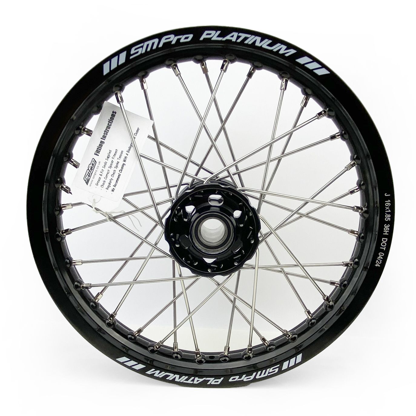 16" Tag-Z SM Pro Sidecar Wheel (16 x 1.85, 36-Spoke)