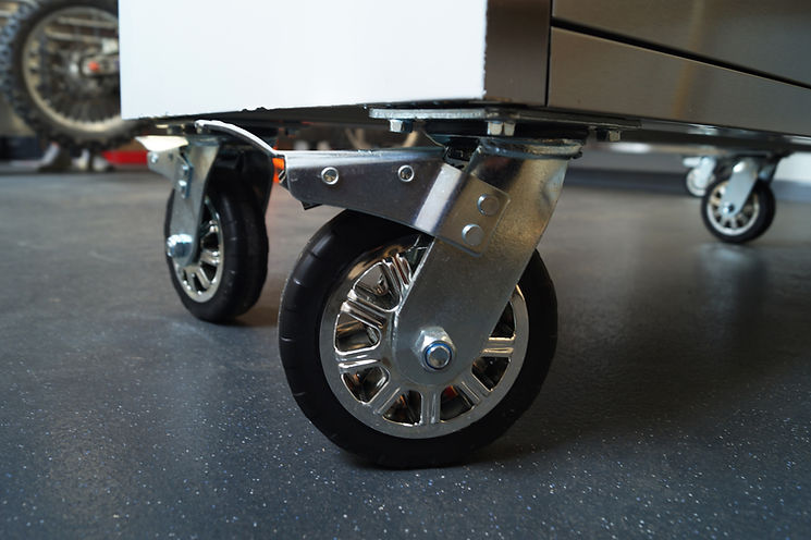 96" Stainless Steel Tool Chest – 24-Drawer Storage Solution