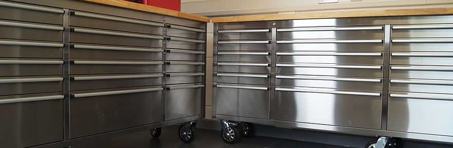 96" Stainless Steel Tool Chest – 24-Drawer Storage Solution