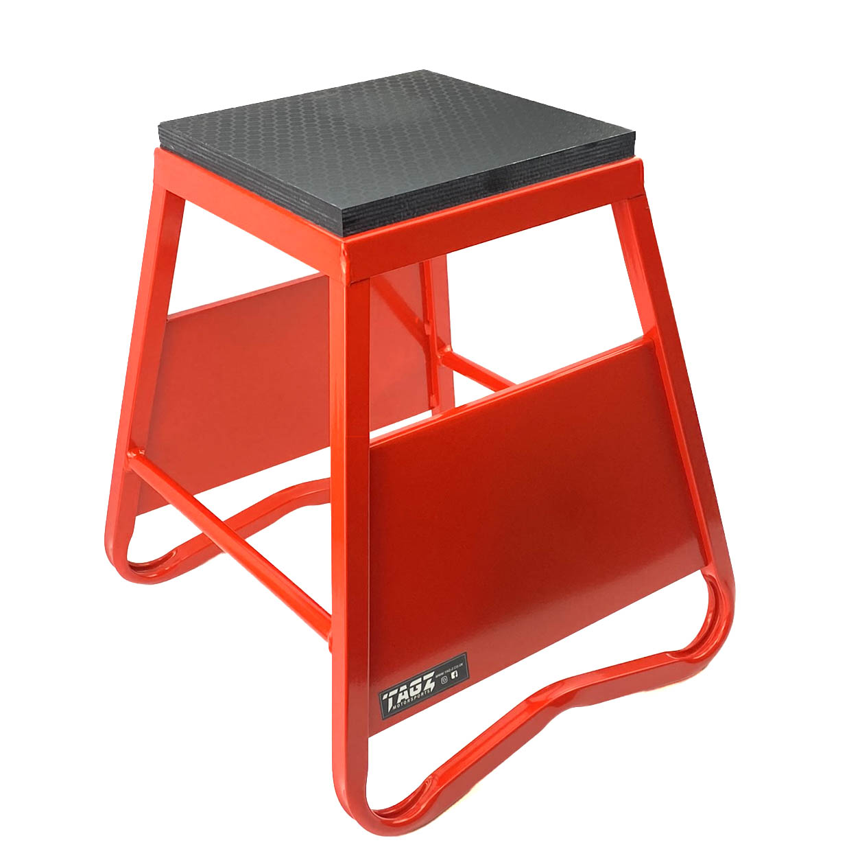 Heavy Duty MX Motorcycle Steel Box Stand 440mm