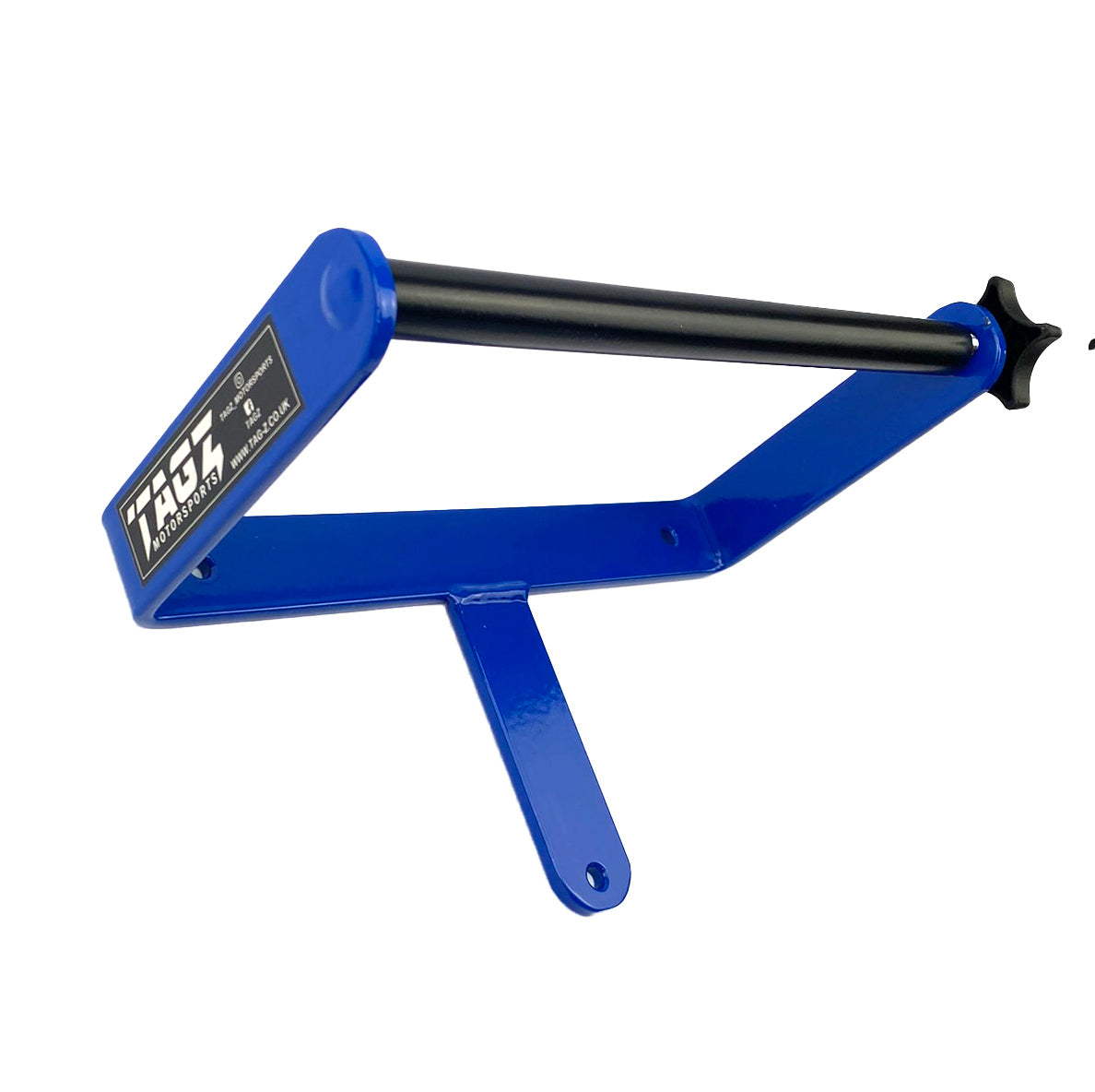 Heavy Duty Fixed Blue Roll Holder + 1 Roll