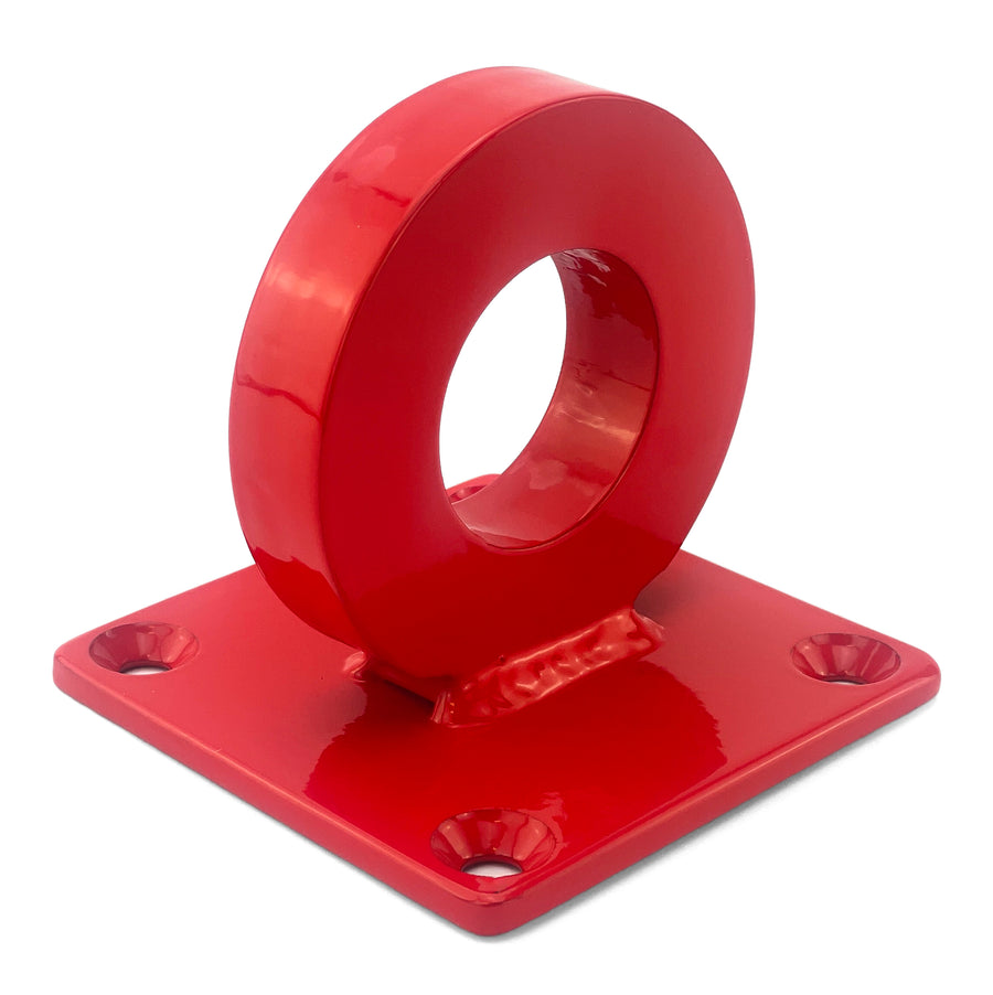 Security Bullet Ring Wall or Floor Anchor Chain Mount