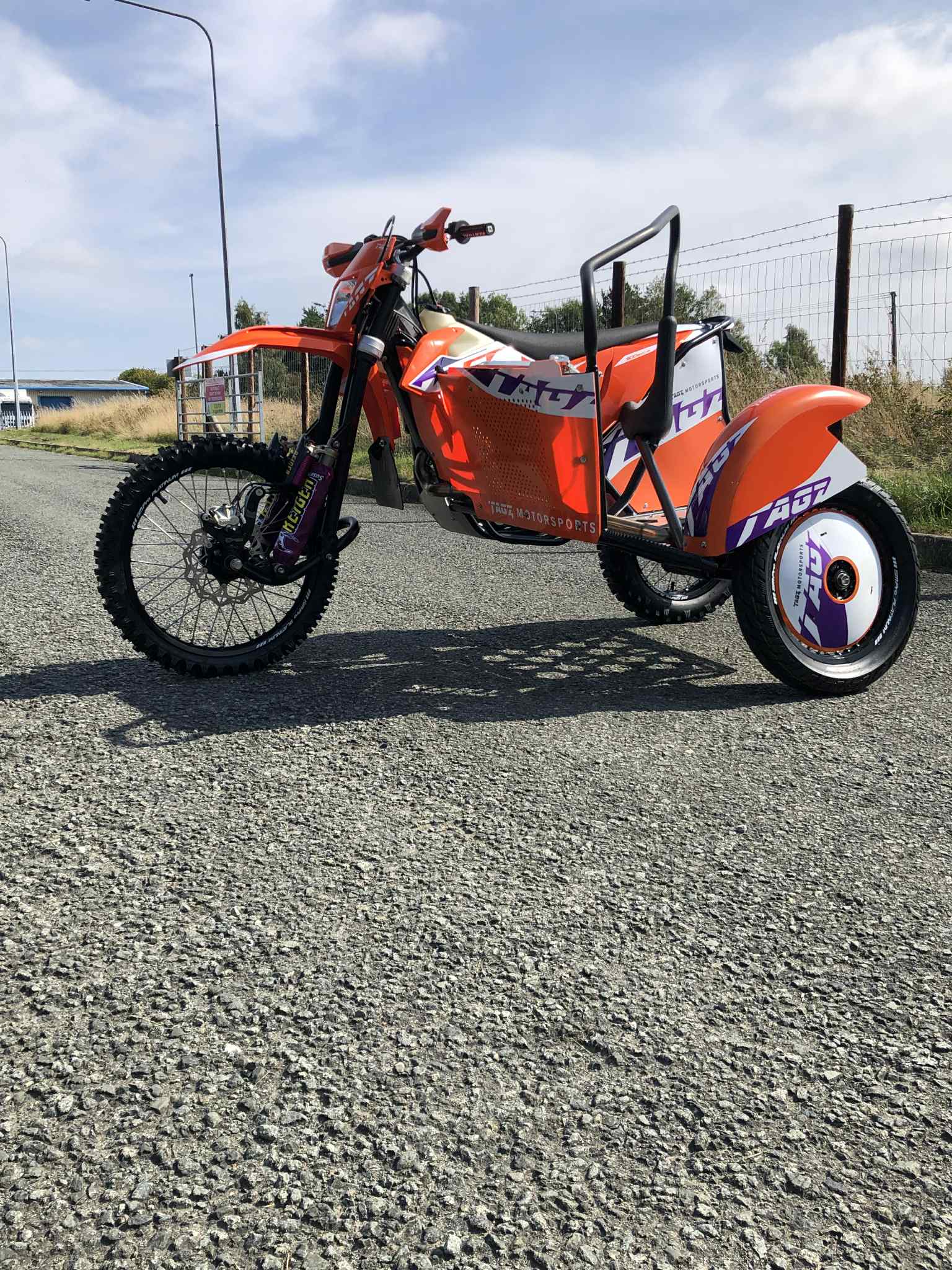 TAG-Z Motorsports 2024 KTM 500 Enduro Sidecar - Brand New